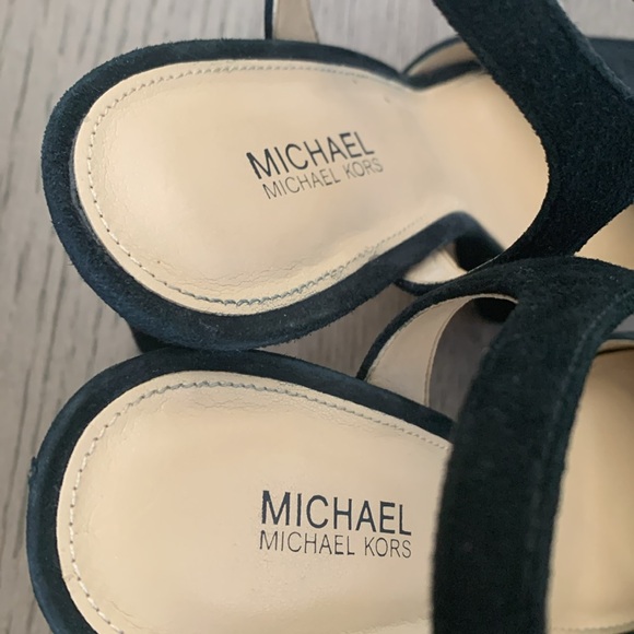 Black Platform Michael Kors Heels - Picture 6 of 6